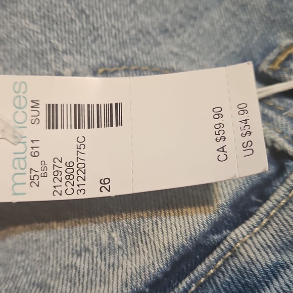 NWT Kancan High-Rise Denim Shorts - Picture 8 of 8